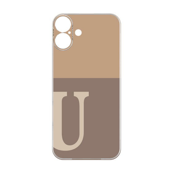 プレミアムパネル［ オリジナル - initial two tone - U brown ］