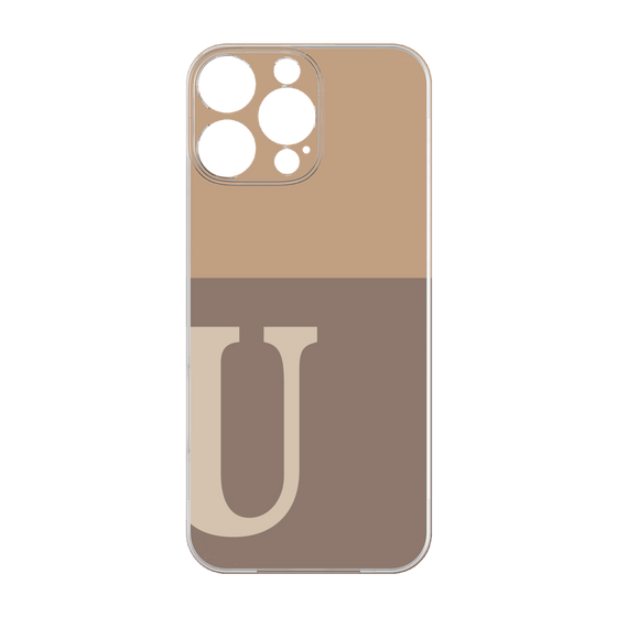 プレミアムパネル［ オリジナル - initial two tone - U brown ］