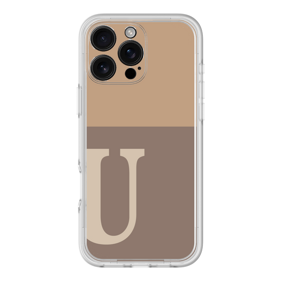 プレミアムパネル［ オリジナル - initial two tone - U brown ］