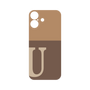 プレミアムパネル［ オリジナル - initial two tone - U brown ］