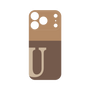 プレミアムパネル［ オリジナル - initial two tone - U brown ］