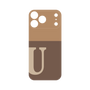 プレミアムパネル［ オリジナル - initial two tone - U brown ］