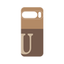 プレミアムパネル［ オリジナル - initial two tone - U brown ］