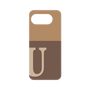プレミアムパネル［ オリジナル - initial two tone - U brown ］