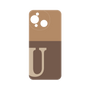 プレミアムパネル［ オリジナル - initial two tone - U brown ］