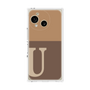 プレミアムパネル［ オリジナル - initial two tone - U brown ］
