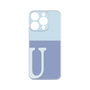 プレミアムパネル［ オリジナル - initial two tone - U blue ］