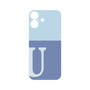 プレミアムパネル［ オリジナル - initial two tone - U blue ］