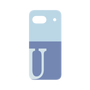 プレミアムパネル［ オリジナル - initial two tone - U blue ］