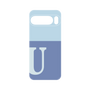 プレミアムパネル［ オリジナル - initial two tone - U blue ］