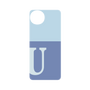 プレミアムパネル［ オリジナル - initial two tone - U blue ］