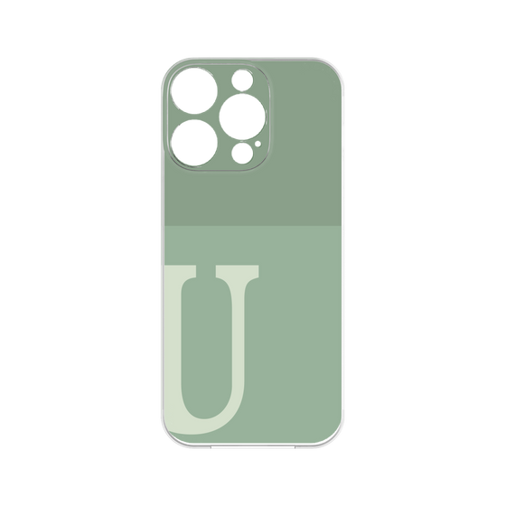 プレミアムパネル［ オリジナル - initial two tone - U green ］