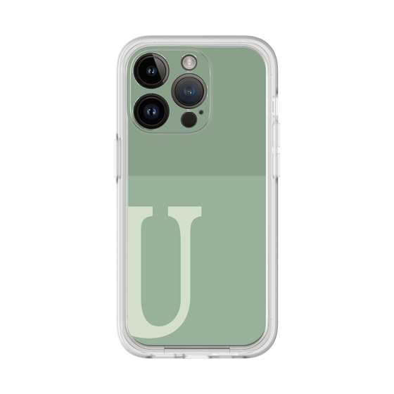 プレミアムパネル［ オリジナル - initial two tone - U green ］
