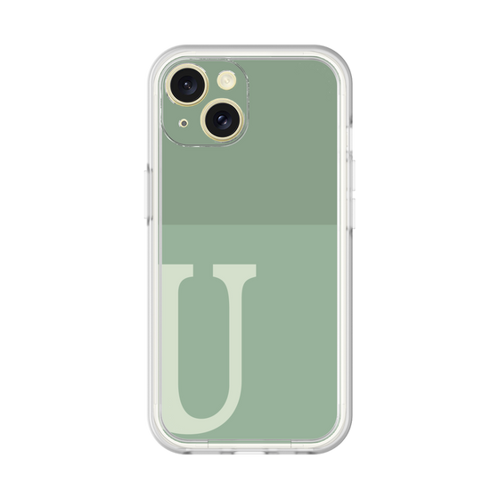 プレミアムパネル［ オリジナル - initial two tone - U green ］