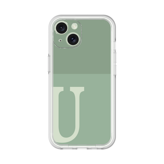プレミアムパネル［ オリジナル - initial two tone - U green ］