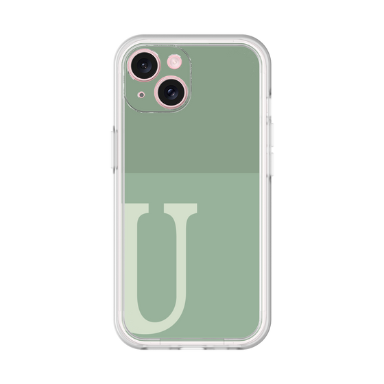 プレミアムパネル［ オリジナル - initial two tone - U green ］