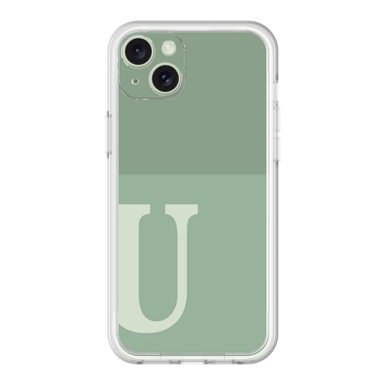 プレミアムパネル［ オリジナル - initial two tone - U green ］