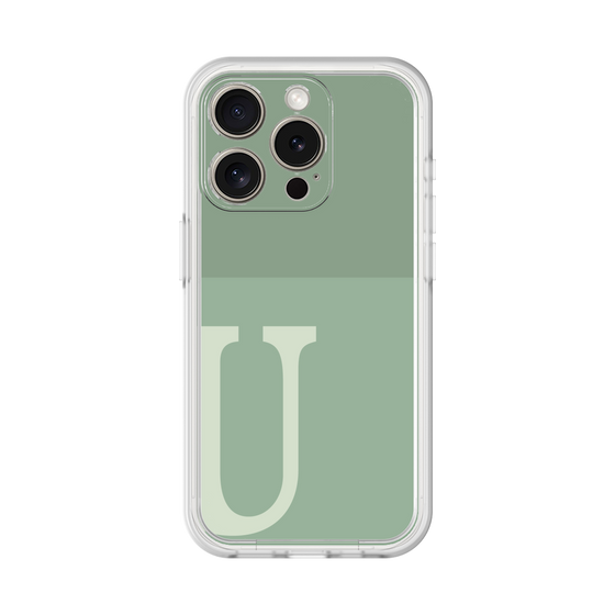 プレミアムパネル［ オリジナル - initial two tone - U green ］