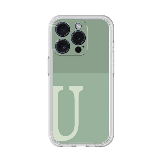 プレミアムパネル［ オリジナル - initial two tone - U green ］