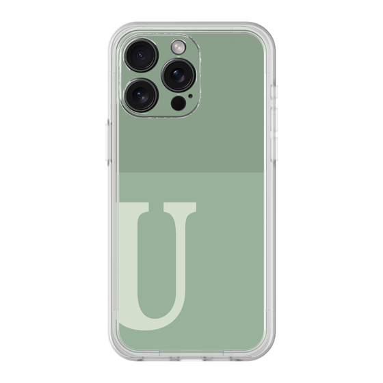 プレミアムパネル［ オリジナル - initial two tone - U green ］