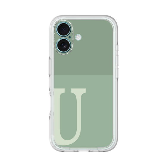 プレミアムパネル［ オリジナル - initial two tone - U green ］