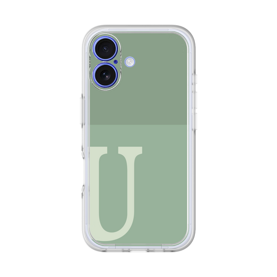 プレミアムパネル［ オリジナル - initial two tone - U green ］