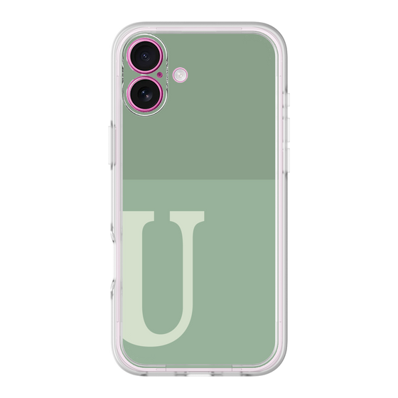 プレミアムパネル［ オリジナル - initial two tone - U green ］