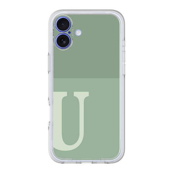 プレミアムパネル［ オリジナル - initial two tone - U green ］