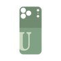 プレミアムパネル［ オリジナル - initial two tone - U green ］