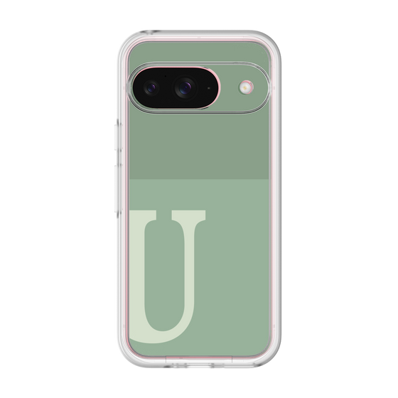 プレミアムパネル［ オリジナル - initial two tone - U green ］