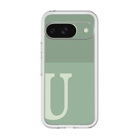 プレミアムパネル［ オリジナル - initial two tone - U green ］
