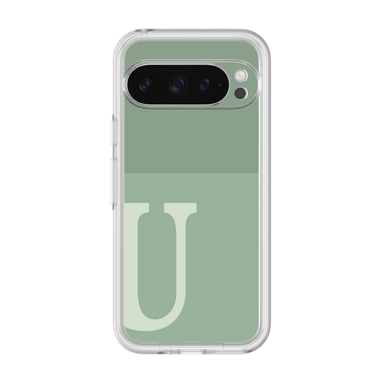 プレミアムパネル［ オリジナル - initial two tone - U green ］