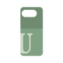 プレミアムパネル［ オリジナル - initial two tone - U green ］