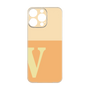 プレミアムパネル［ オリジナル - initial two tone - V orange ］