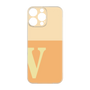 プレミアムパネル［ オリジナル - initial two tone - V orange ］