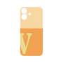 プレミアムパネル［ オリジナル - initial two tone - V orange ］