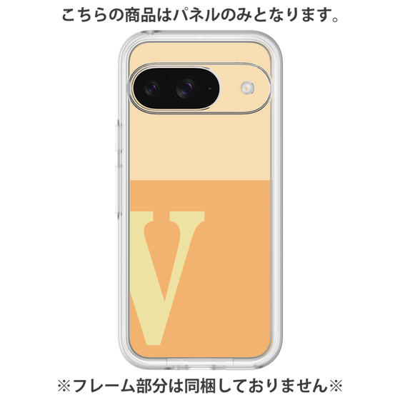 プレミアムパネル［ オリジナル - initial two tone - V orange ］