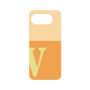 プレミアムパネル［ オリジナル - initial two tone - V orange ］