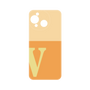 プレミアムパネル［ オリジナル - initial two tone - V orange ］