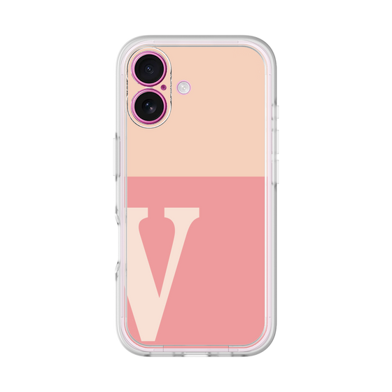 プレミアムパネル［ オリジナル - initial two tone - V pink ］