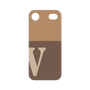 プレミアムパネル［ オリジナル - initial two tone - V brown ］