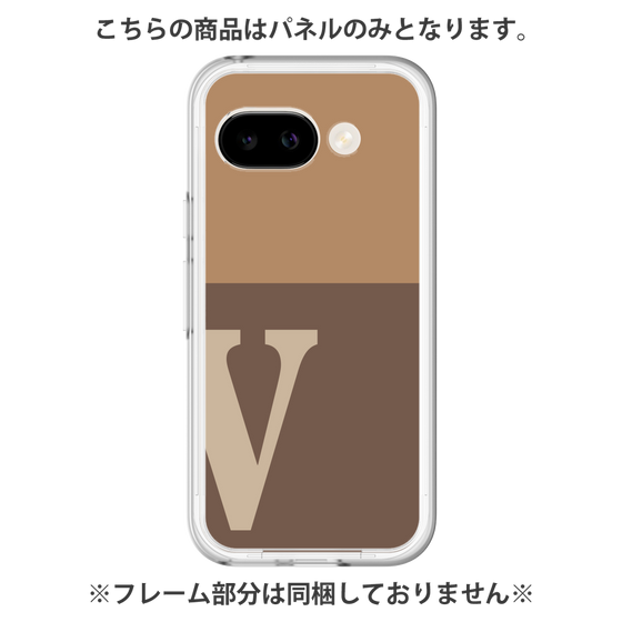 プレミアムパネル［ オリジナル - initial two tone - V brown ］