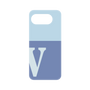 プレミアムパネル［ オリジナル - initial two tone - V blue ］