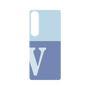 プレミアムパネル［ オリジナル - initial two tone - V blue ］