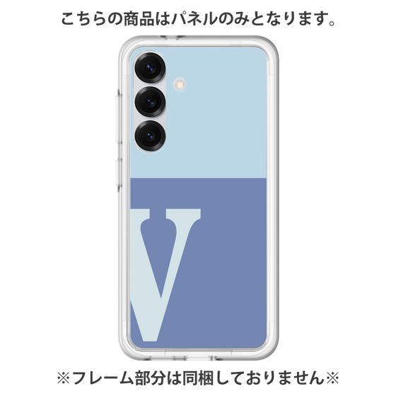 プレミアムパネル［ オリジナル - initial two tone - V blue ］