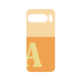 プレミアムパネル［ オリジナル - initial two tone - A orange ］