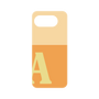 プレミアムパネル［ オリジナル - initial two tone - A orange ］