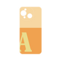 プレミアムパネル［ オリジナル - initial two tone - A orange ］