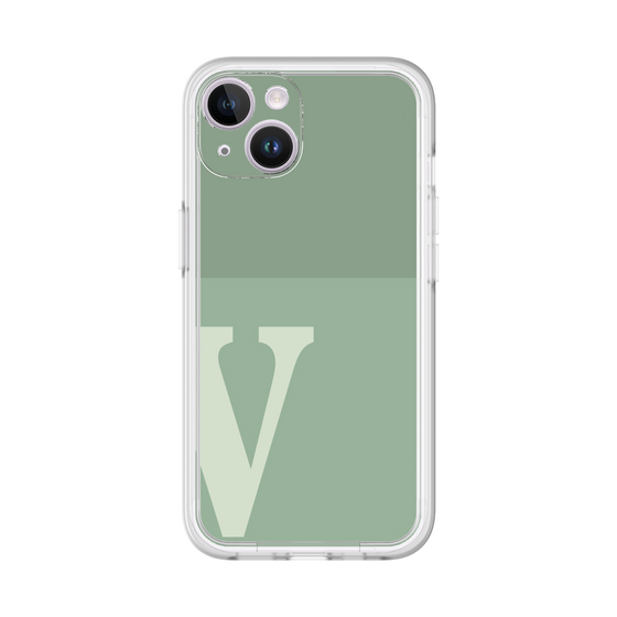 プレミアムパネル［ オリジナル - initial two tone - V green ］