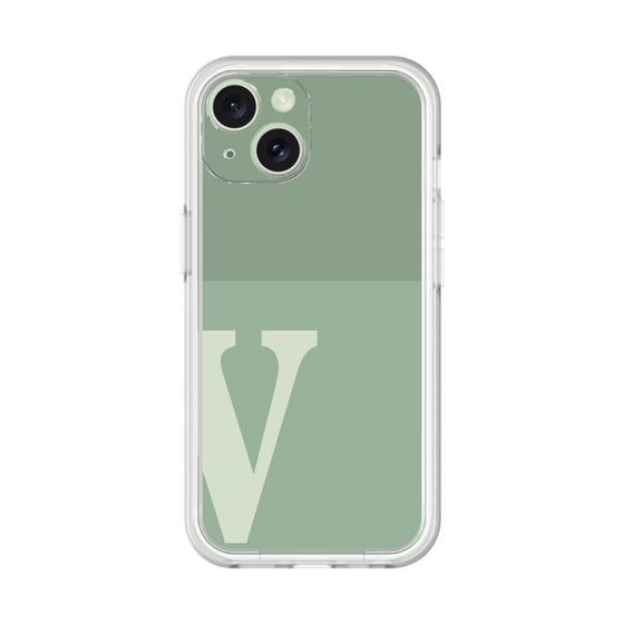 プレミアムパネル［ オリジナル - initial two tone - V green ］